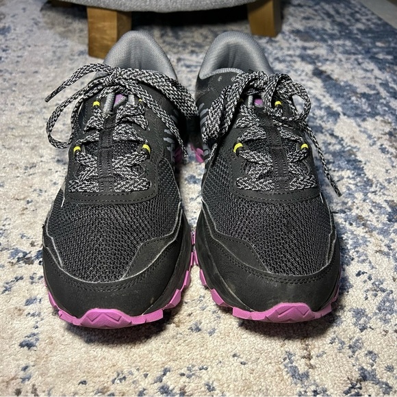 Saucony Black & Purple Excursion Tr1 Trail Running Shoes Size 11 Wide - Picture 4 of 9